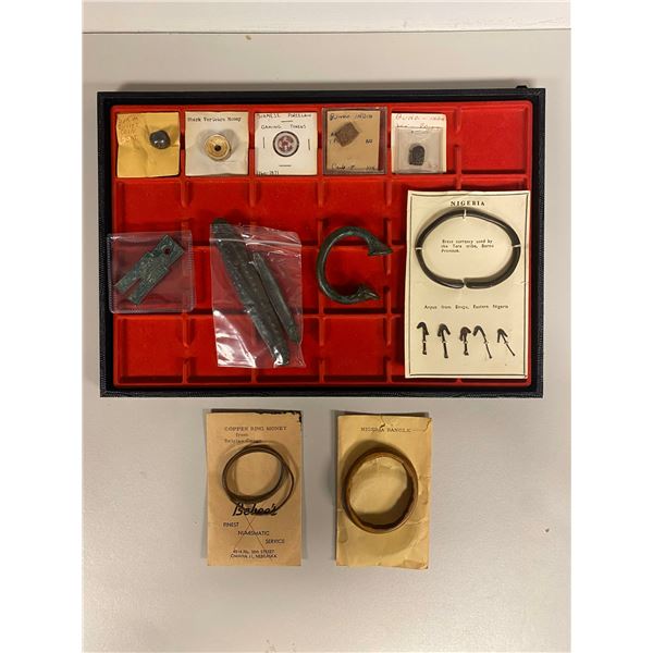 WORLDWIDE: LOT of 18 ethnographic items