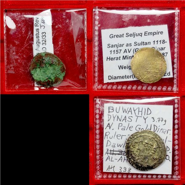 WORLDWIDE: LOT of 3 coins