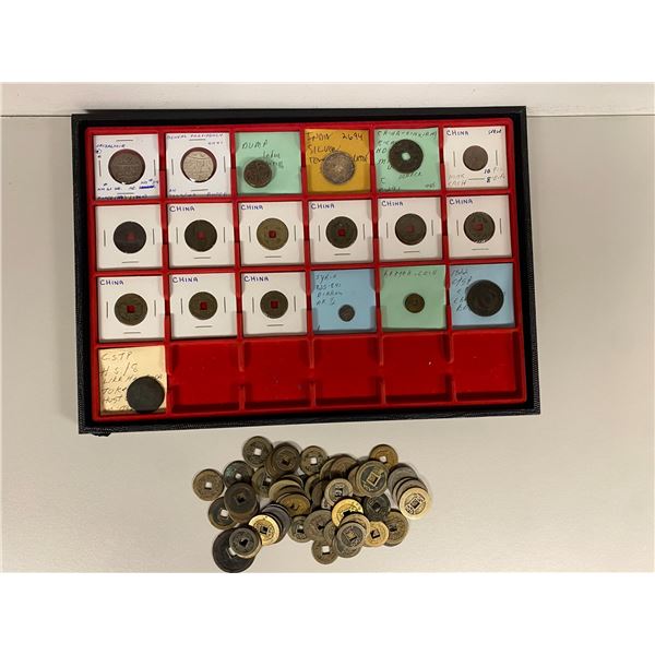 WORLDWIDE: LOT of 84 coins