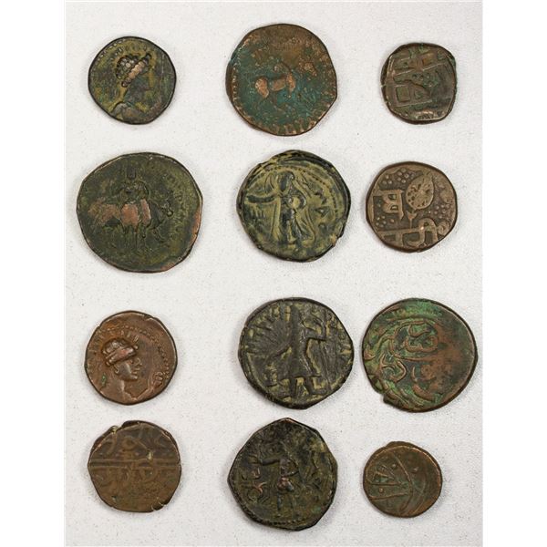 WORLDWIDE: LOT of 12 copper coins