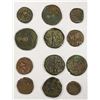 Image 1 : WORLDWIDE: LOT of 12 copper coins