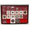 Image 1 : WORLDWIDE: LOT of 30 coins, medals, tokens, and related items