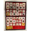 Image 1 : WORLDWIDE: LOT of 46 coins and tokens