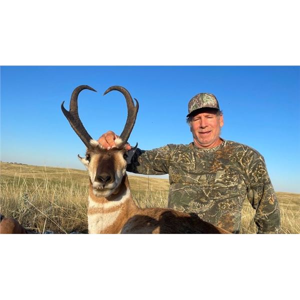 MONTANA ANTELOPE HUNT 4 NIGHT 1 HUNTER EASY DRAW