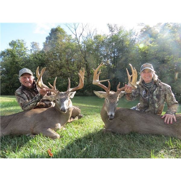 HUNT MONSTER NORTHEASTERN WHITETAIL IN OHIO - 2 HUNTERS