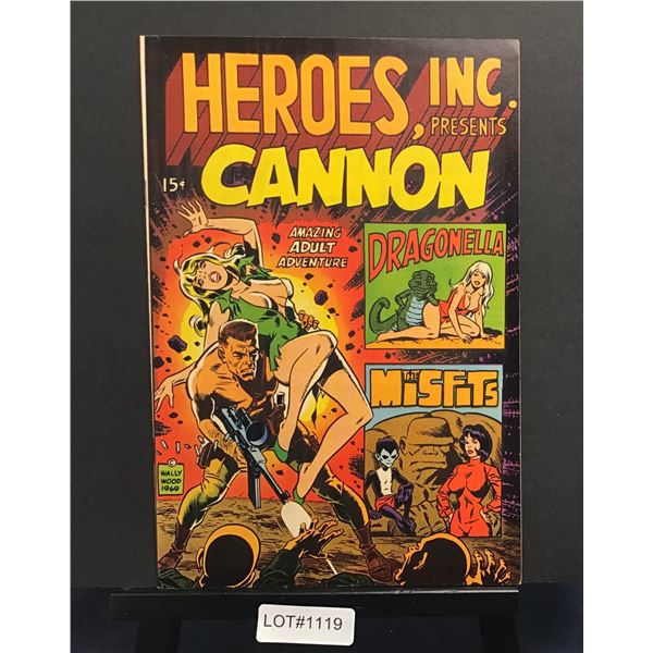 Heroes Inc, Presents Cannon#1 (1969)