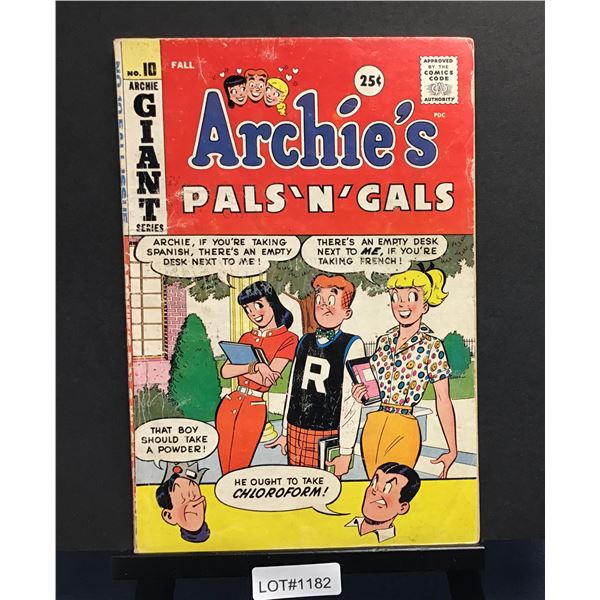 Archies Pals n Gals #10 (1959)