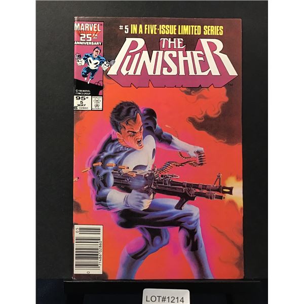 The Punisher #5 (1986) CPV , 1st Series