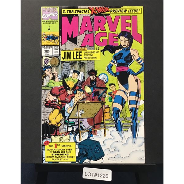 Marvel Age #104 (1991) KEY Issue