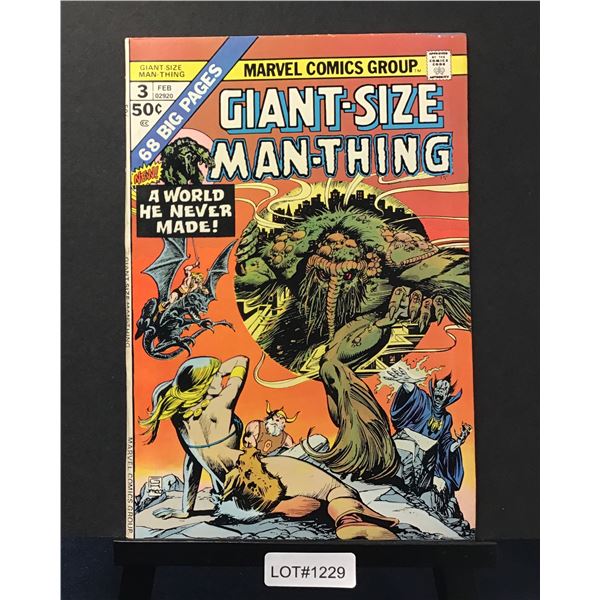 Giant-Size Man-Thing #3 (1975) KEY Issue