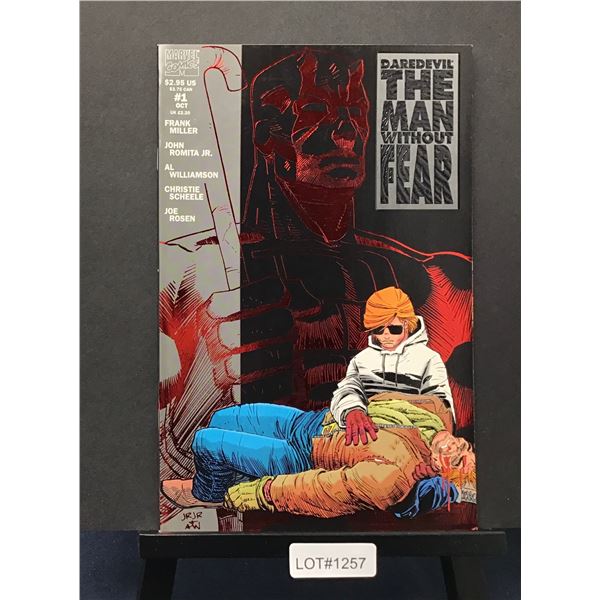 Daredevil The Man Without Fear (1993) Embossed Foil Cover