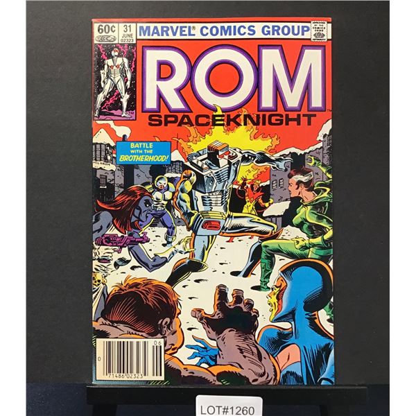 ROM #31 (1982) KEY Issue, Newsstand