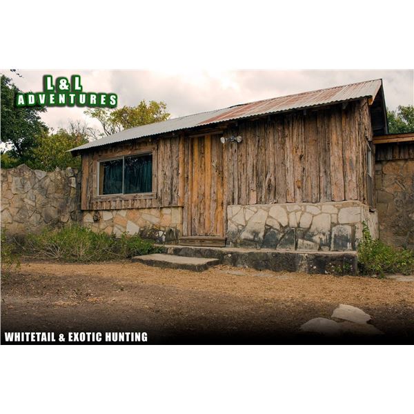 Texas Trophy Exotic Hunt for 2- 5 Hunters donated by L& L Adventures Value $7,500