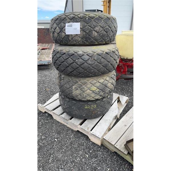 4 TIRES ON RIMS 1G