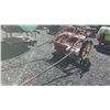 Image 2 : PONY 2 WHEEL CART W/SKI'S RED/YELLOW RIMS 1E