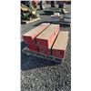 Image 5 : 5 RED STEEL TOOL BOXS 36"X9" 1F