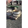 Image 2 : TRUCK RIMS, PIPE FITTINGS PVC, SNOWMOBILE BELT 2 TRUCK RIMS 24" 10 BOLT 2 TRUCK RIMS 26" 10 BOLT A P