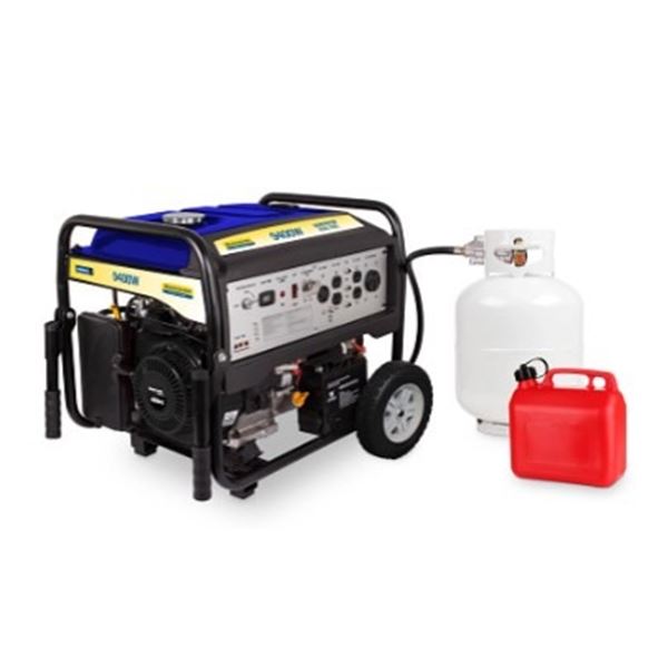 NEW HOLLAND 9400 Watt Dual Fuel Generator NEW N9400DFS**MODEL: POWEREASE 459CC TYPE: AIR COOLED, 4-S