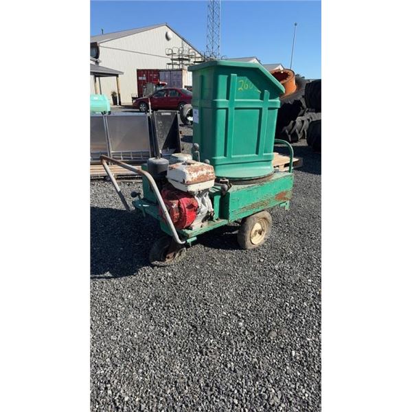 STRAW CHOPPER WITH HONDA ENGINE 2F