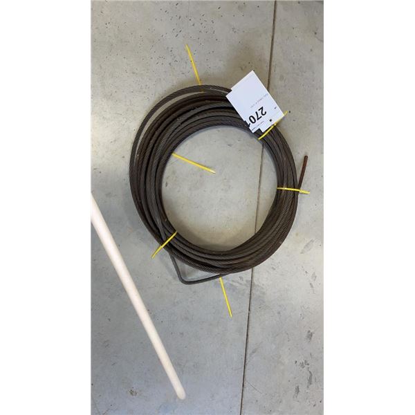 STEEL CABLE  65'