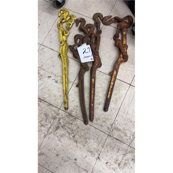 CHAIN BINDERS 4 OF OFFICE