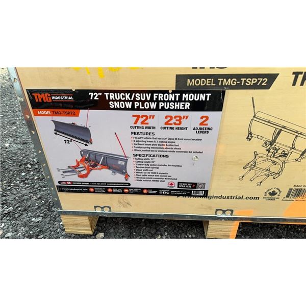 2025 TMG INDUSTRIAL TMG TSP72 TRUCK/SUV SNOW PLOW 72"