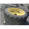Image 3 : KLEBER 230/95.R40 TIRES PAIR W/8 BOLT RIM 8 3/4" CENTER 1G