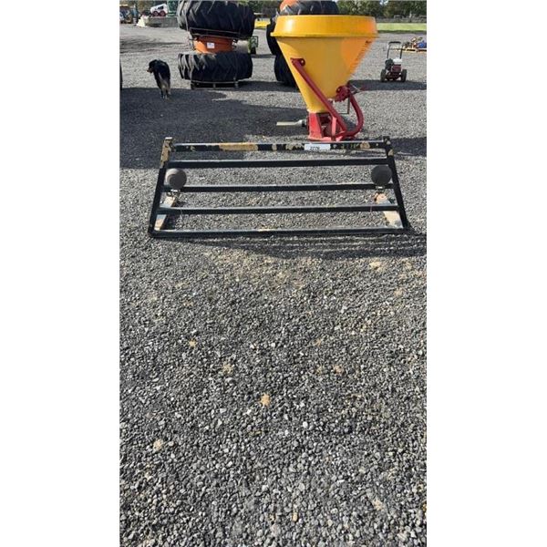 HEADACHE RACK WITH LIGHTS HOMEMADE FOR A GMC PICKUP 1C