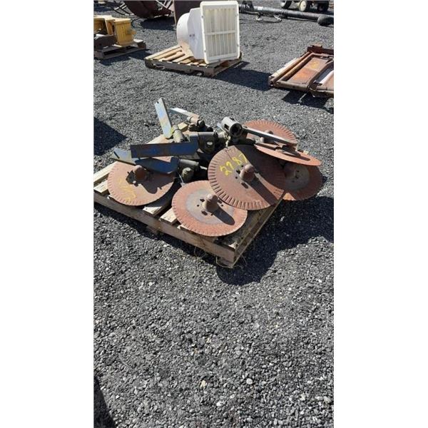 7 BLU JET COULTER'S ON PALLET