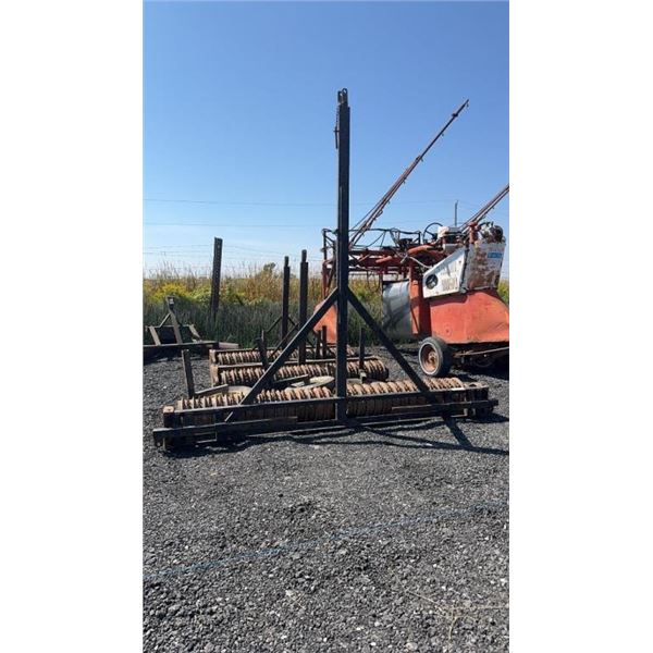 25' PACKER  2 PIECES 8' & 1 PIECE 9' 15" SPROCKETS WHEELS FOR TRANSPORTATION 1B