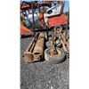 Image 5 : 25' PACKER  2 PIECES 8' & 1 PIECE 9' 15" SPROCKETS WHEELS FOR TRANSPORTATION 1B