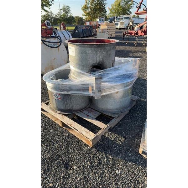 3 X 24" DEVILBISS FANS 2D