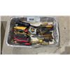 Image 1 : TOOLS-ASSORTED UTILITY KNIVES, SCREW DRIVERS, GUAGES, ETC.