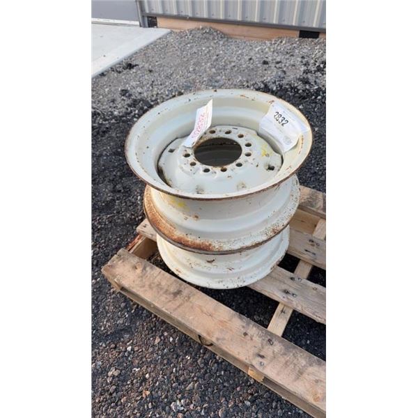 7.6 X 15  6 BOLT IMPLEMENT RIM X2 2A