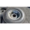 Image 1 : 2  ALLIANCE 9.50-14 TIRE W/IMPLEMENT 6 BOLT RIM 1G