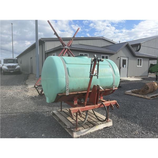 SPRAYER 300 GAL 3PT 20' BOOM, NO PUMP 1F