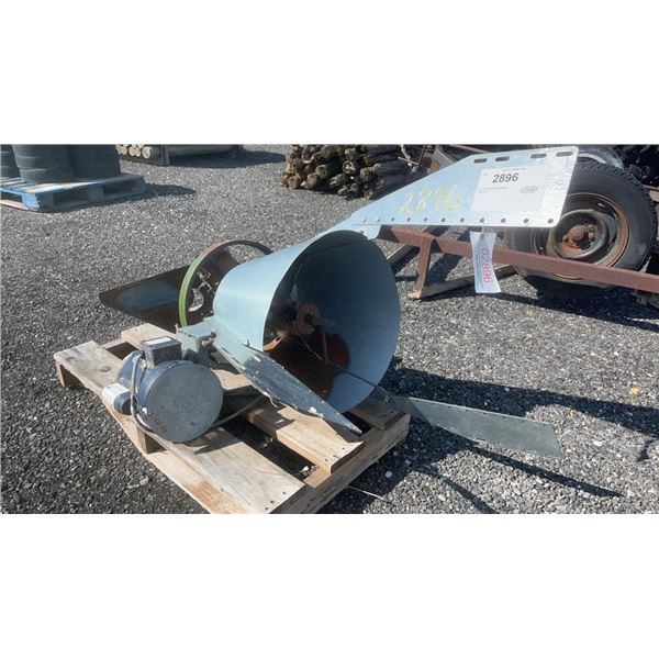 SUKUP SPREADWAY GRAIN SPREADER WITH LEESON MOTOR 1D