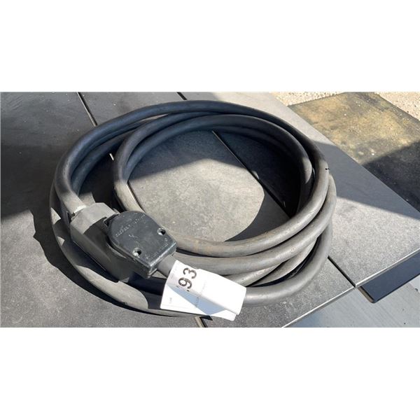 WELDING CABLE 220 W/PLUG 25'