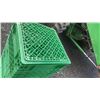 Image 3 : 5 MILK CRATES - GREEN