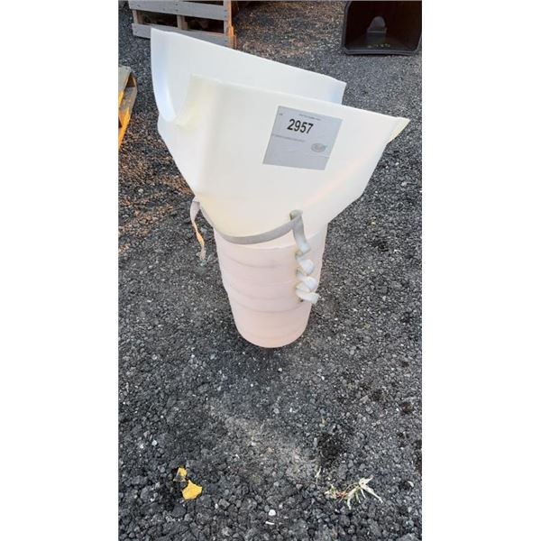 10" GRAIN AUGER DOWN SPOUT 28" FULLY EXTENDED