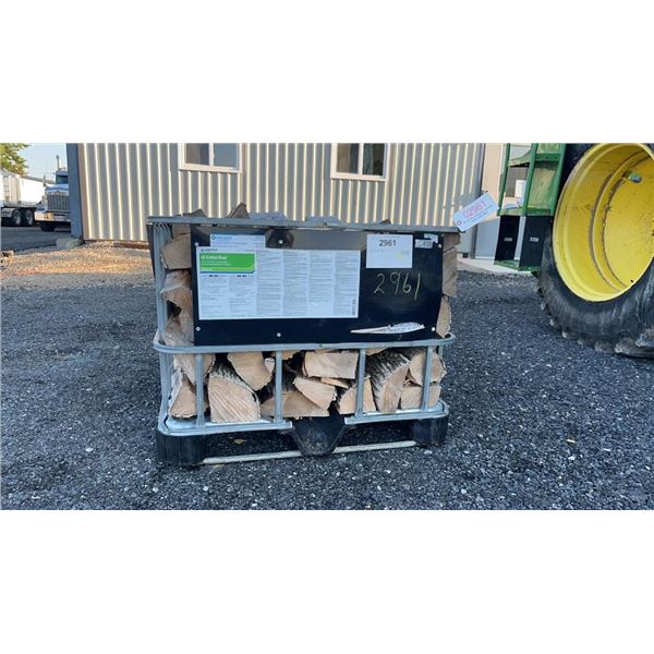 FIRE WOOD - WHITE ASH ONE TOTE DRY, CLEAN, STACKED 1A