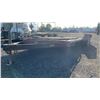 Image 3 : MISKA CAR TRAILER 16' X 8' DIAMMOND PLATE DECK NO TITLE  2B