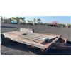 Image 6 : MISKA CAR TRAILER 16' X 8' DIAMMOND PLATE DECK NO TITLE  2B