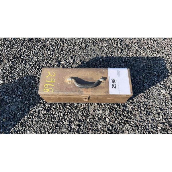 TOOL BOX 6"W X 18"L X 6"H 2C