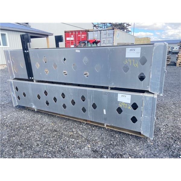 2 - ALUMINUM SEMI TRUCK BOXES 2 - ALUMINUM SEMI TRUCK BOXES