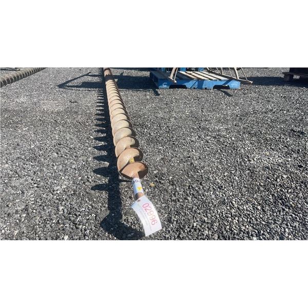 AUGER FLIGHTING 20' X 6" GOOD CONDITION FITS 6" TUBE, 1 1/16" ID, 1 5/16" OD 1E