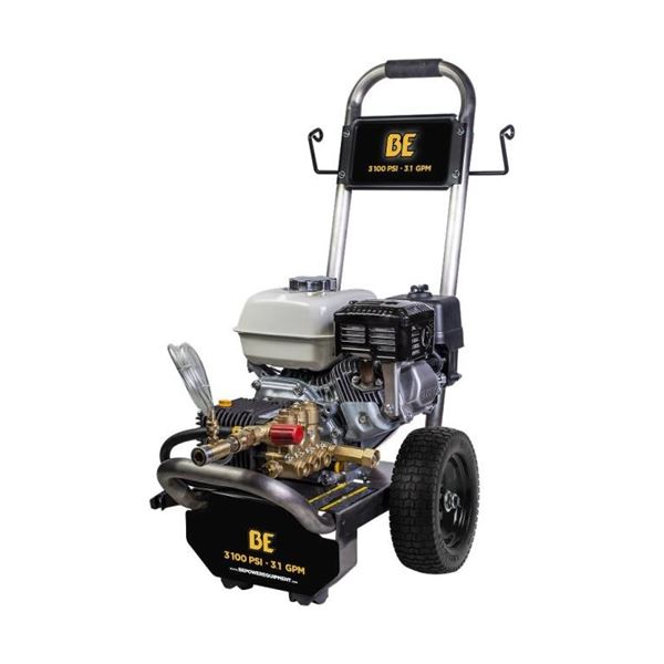 B3165HSCS-BE COLD WATER GAS PRESSURE WASHER Specifications: FRAME 124S ENGINE Honda GX200 CC 196 PSI