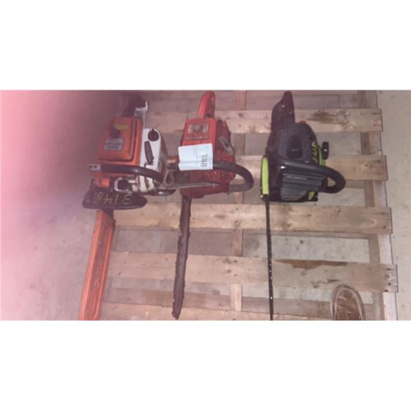 POULAN, HOMELITE, STIHL 041AV CHAIN SAWS 2C