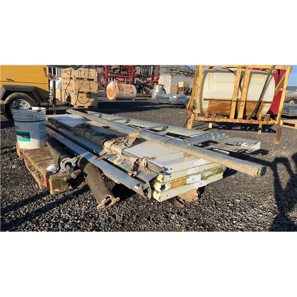 ROLL UP GARAGE DOOR 8' WITH ALL HARDWARE IN OFFICE 2D