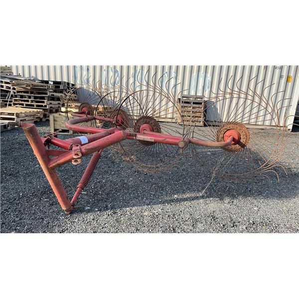 VICON ACROBAT 4 WHEEL RAKE, 3PT